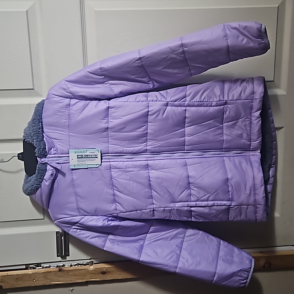 DSG Girls' Insulated Jacket: PURPLE: NEW WITH TAGS: SIZE L
